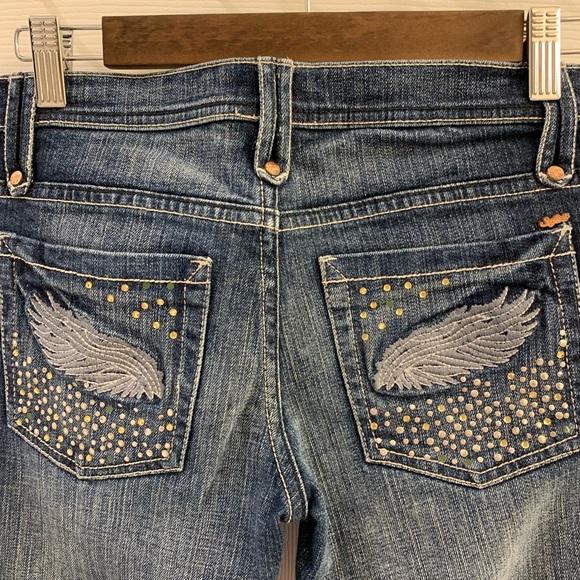 Gorgeous Saforte Flare Low-Rise Jeans - Picture 6 of 7